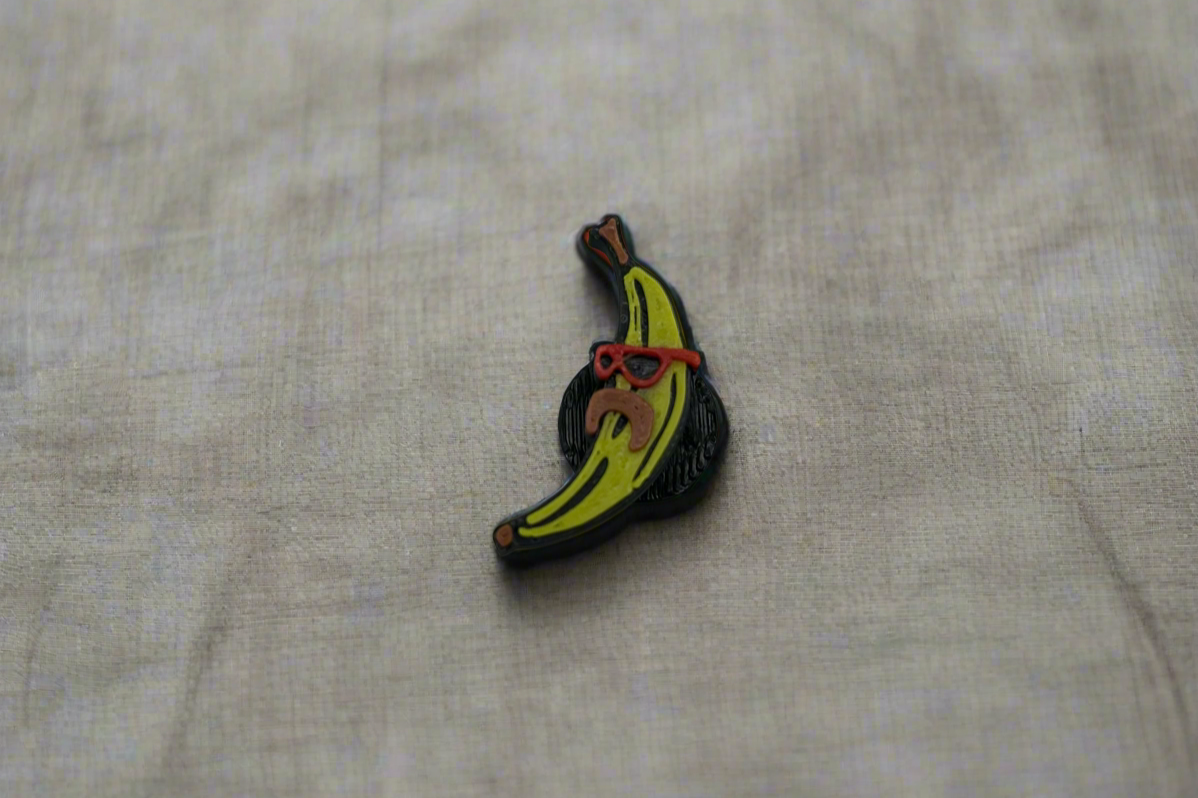 Hank the Banana Croc Charm