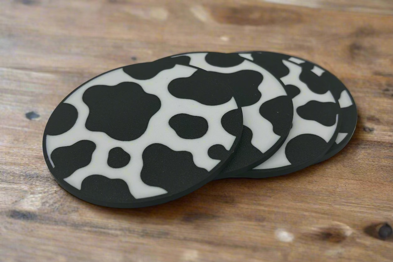 Cow Coasters