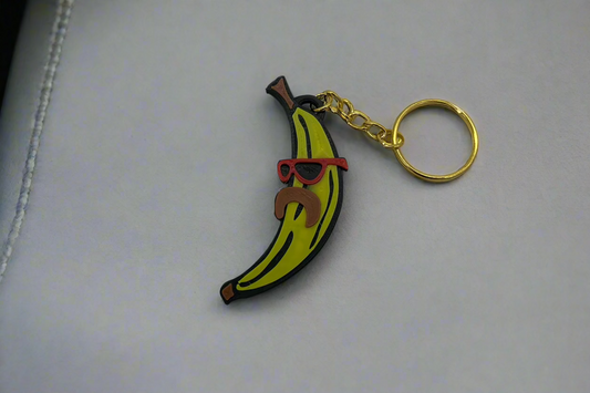 Hank the Banana Keychain