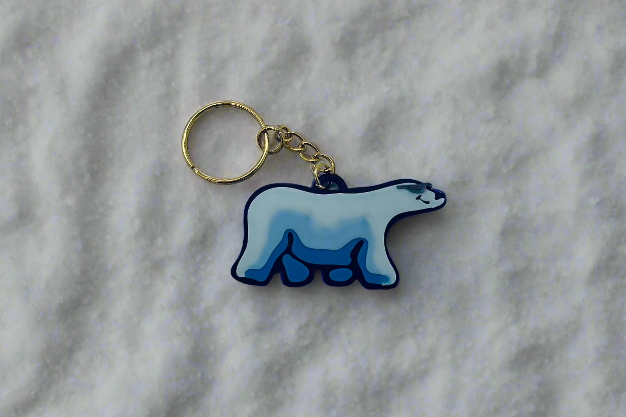 Al the Polar Bear Keychain