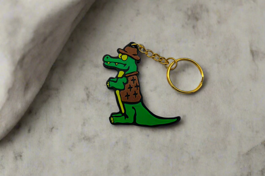 Gaston Gator Keychain