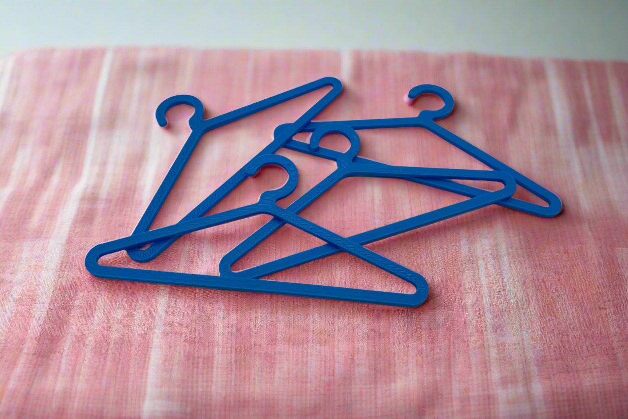 Blue Hangers for Build-a-bear clothes
